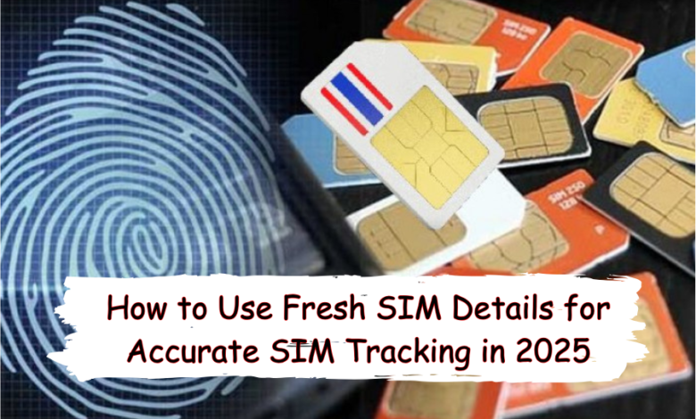 Fresh SIM Details