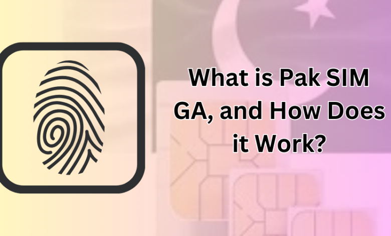 Pak SIM GA