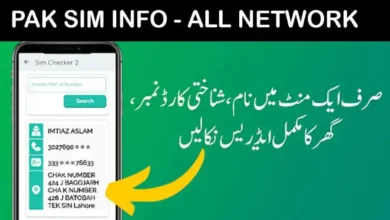 Pakistan Information 2025 Updated Methods SIM Information