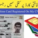 Sim Card Information system