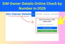 SIM Owner Details Online Check by Number in 2025
