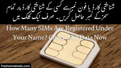 How Many SIMs Are Registered Under Your Name? Check Sim Data Now